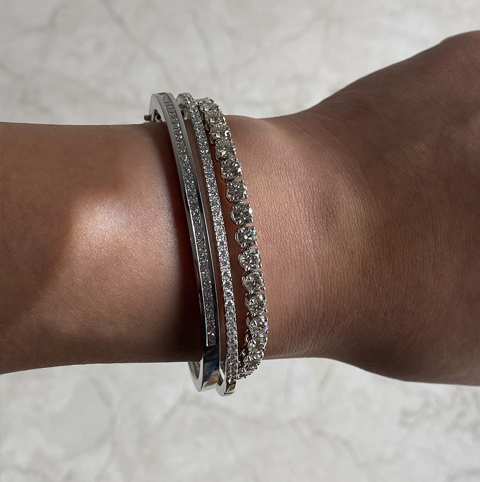 Beards Jewellers Diamond Tennis Bracelet Cheltenham